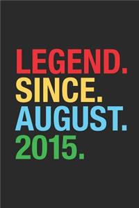 Legend Since August 2015