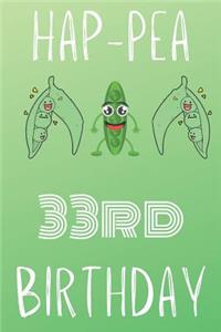 Hap-pea 33rd Birthday