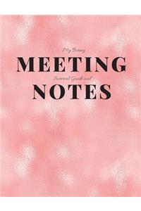 My Boring Meeting Survival Guide and Notes