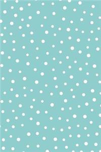 Trendy Polka Dots Design Notebook
