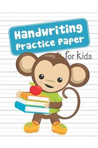 Handwriting Practice Paper for Kids