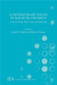 Contemporary Issues in Macroeconomics