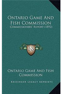 Ontario Game and Fish Commission