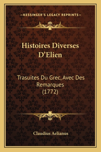 Histoires Diverses D'Elien