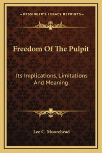 Freedom Of The Pulpit