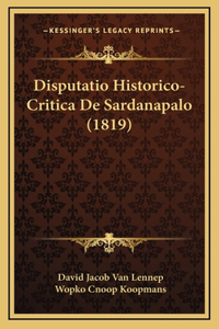 Disputatio Historico-Critica De Sardanapalo (1819)