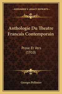 Anthologie Du Theatre Francais Contemporain