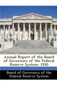 Annual Report of the Board of Governors of the Federal Reserve System