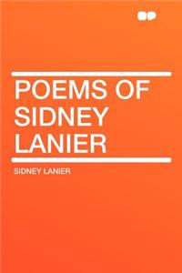 Poems of Sidney Lanier