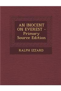 An Inocent on Everest