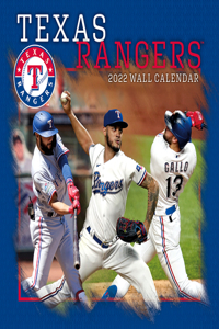 Texas Rangers 2022 12x12 Team Wall Calendar