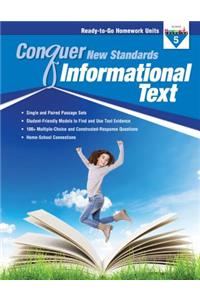 Conquer New Standards Informational Text (Grade 5) Workbook