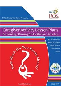 Caregiver Activity Lesson Plans