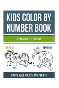 Kids Color By Number Book