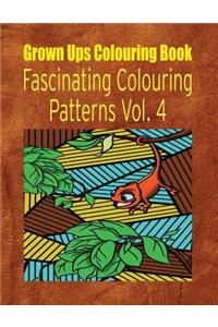 Grown Ups Colouring Book Fascinating Colouring Patterns Vol. 4 Mandalas