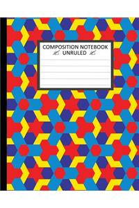 Unruled Composition Notebook