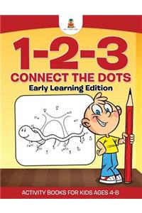 1-2-3 Connect the Dots Early Learning Edition Activity Books For Kids Ages 4-8