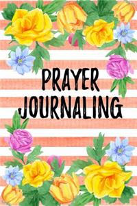Prayer Journaling