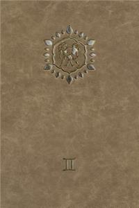 Monogram Gemini Notebook