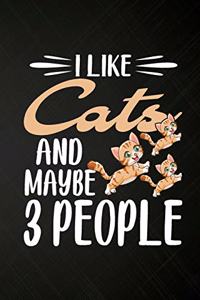 I like Cats and Maybe 3 People