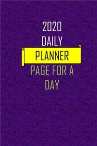 daily calendar 2020 page a day