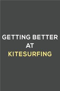 getting better at kitesurfing
