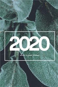 2020 Weekly Planner Diary Notebook