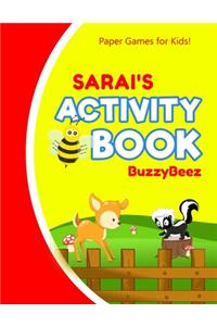 Sarai's Activity Book