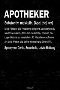 Apotheker Notizbuch