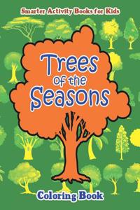 Trees of the Seasons Coloring Book