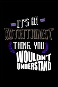 It's a nutritionist thing, you wouldn't understand