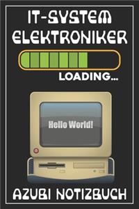 IT-Systemelektroniker Loading... Azubi Notizbuch