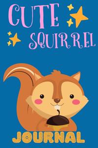Cute Squirrel Journal