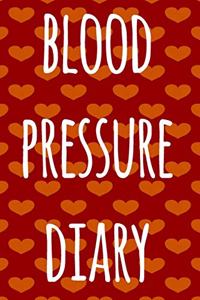 Blood Pressure Log Book