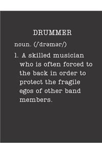 Drummer: Gifts For Drummers - 2020 Weekly Planner: A 52-Week Calendar (Definition, Humor)