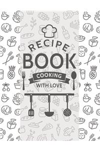 Recipe book cooking with love