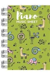 Piano Music Sheet