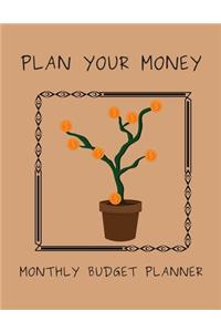 Plan Your Money - Monthly Budget Planner