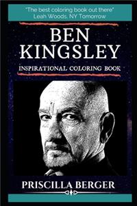 Ben Kingsley Inspirational Coloring Book: An English Actor of Indian Origin with a Career Spanning over 50 Years.