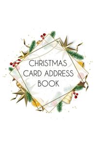 Christmas Card Address Book