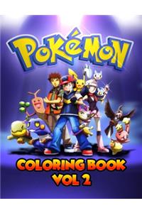 Pokemon Coloring Book Vol 2