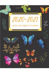 2020-2021 Weekly And Monthly Planner