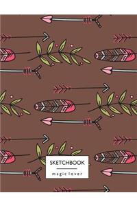 Sketchbook magic lover