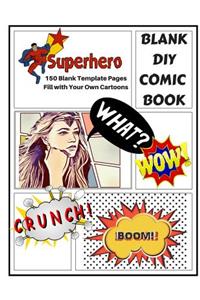 Blank DIY Comic Book