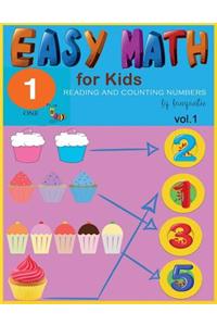 Easy Math for Kids Reading Counting Numbers
