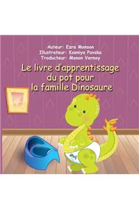 livre d'apprentissage du pot pour la famille Dinosaure