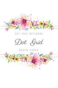 Dot Grid Notebook: Graph Paper Journal a Dotted Matrix and Sketch Book for Design Calligraphy