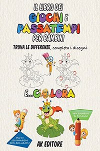 Il libro dei giochi e passatempi per bambini - Trova le differenze
