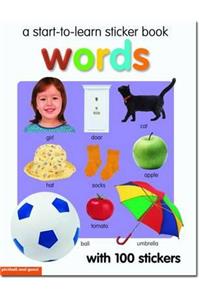 Start to Learn - Words: A Start-To-Learn Sticker Book with 100 Stickers