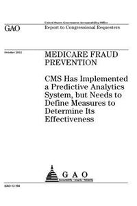 Medicare fraud prevention